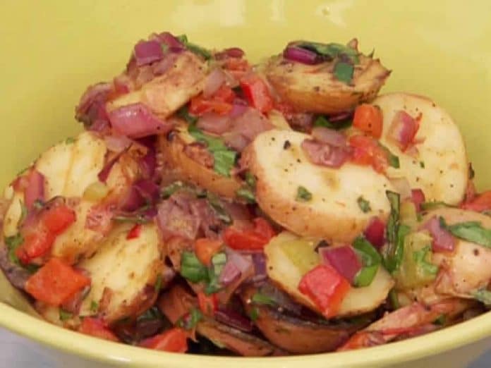 Pommes de terre et poivron au cookeo