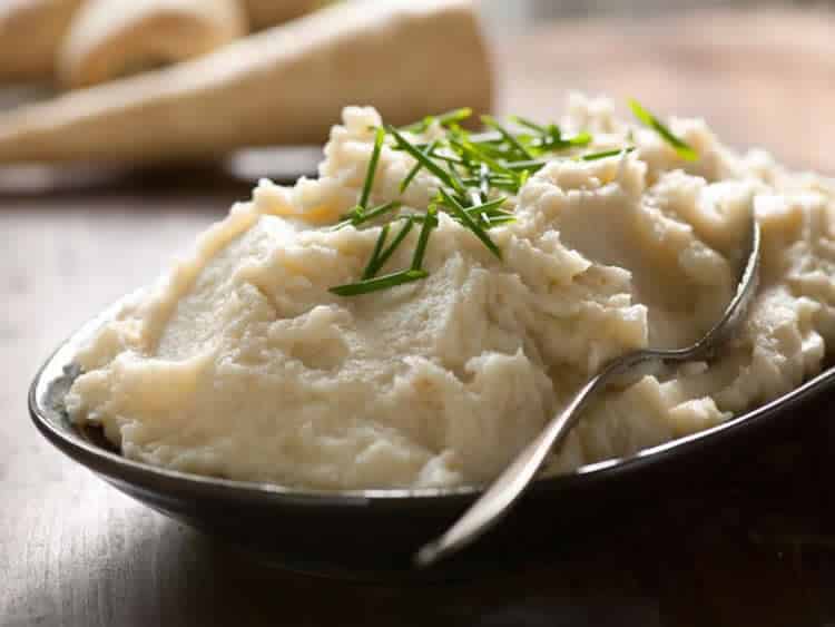 Purée de panais et pomme de terre