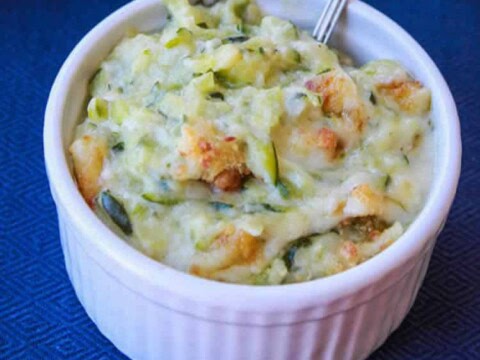 Ramequins de de courgettes à la crème au cookeo