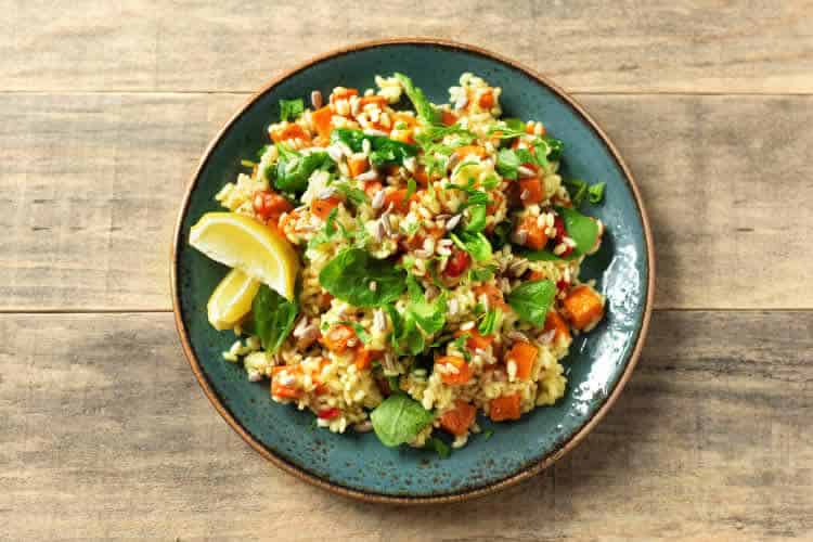 Risotto aux patates douces au thermomix