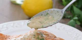 Sauce citron pour poisson