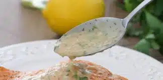 Sauce citron pour poisson