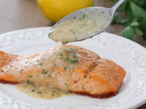 Sauce citron pour poisson