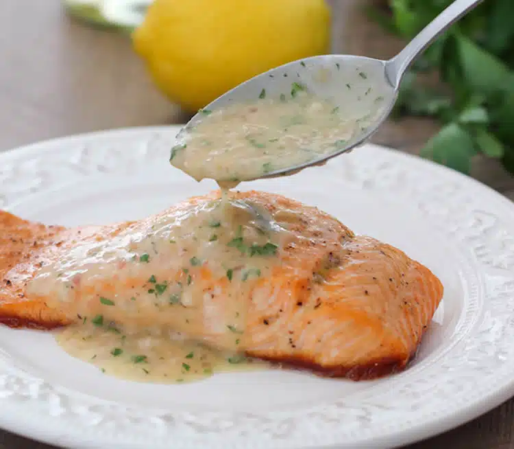 Sauce citron pour poisson