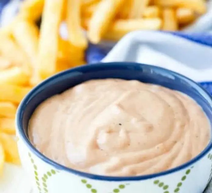 Sauce pour frites au thermomix