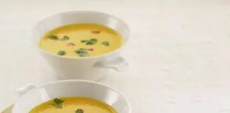 Soupe crémeuse aux carottes au thermomix