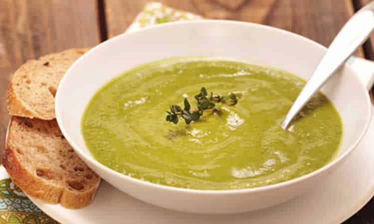 Soupe de poireaux et brocoli au thermomix