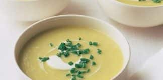 Soupe de poireaux et pommes de terre pas chere