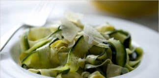 Tagliatelles de courgettes