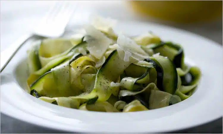 Tagliatelles de courgettes