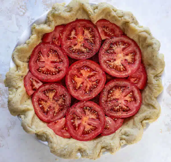 Tarte à la tomate 1