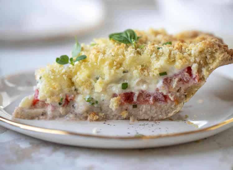 Tarte à la tomate