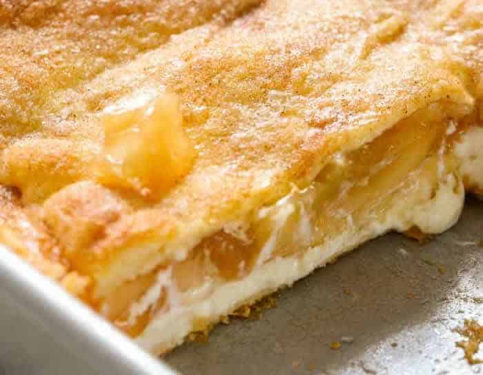Tarte aux pommes au fromage à la crème 1