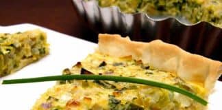 Tourte aux poireaux