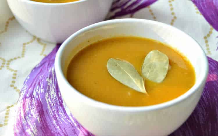 Velouté de potiron et céleri au cookeo
