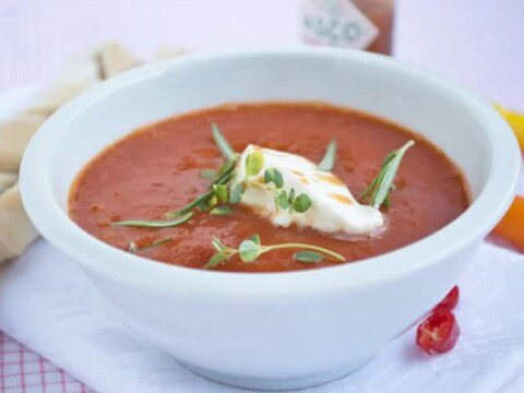 Velouté de tomates facile au thermomix