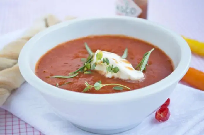 Velouté de tomates facile au thermomix