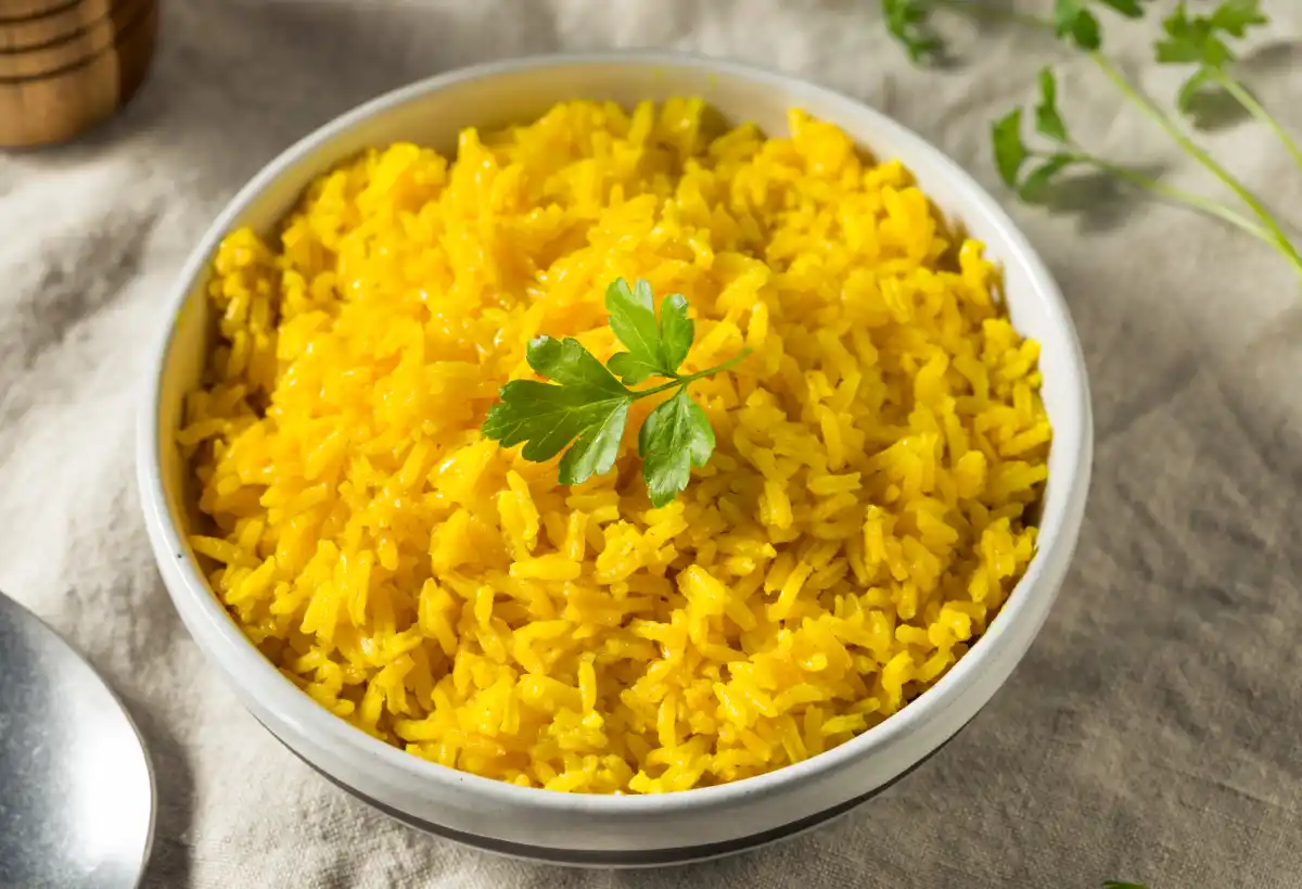 riz au curcuma
