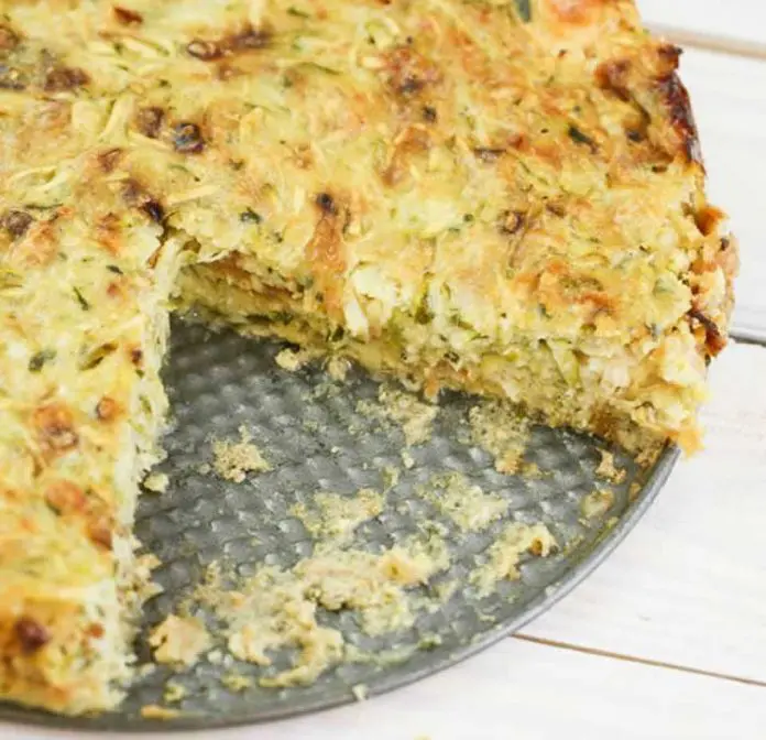 Tarte de courgettes