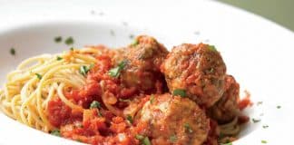 Boulettes à la sauce tomate au cookeo