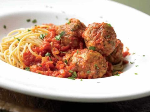 Boulettes à la sauce tomate au cookeo