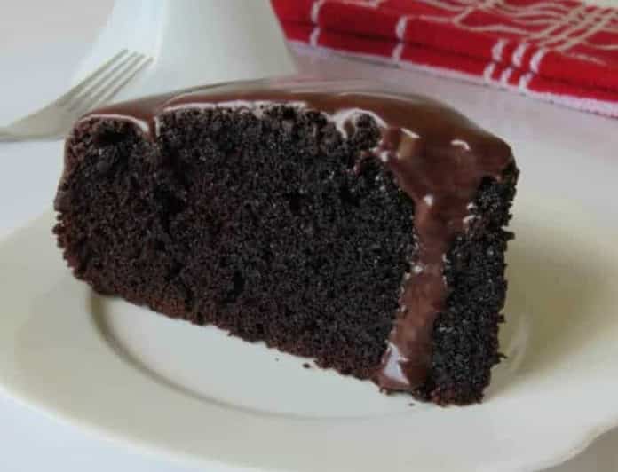Cake chocolat facile avec glaçage