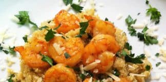Crevettes au quinoa au cookeo