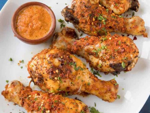 Cuisses de poulet peri peri