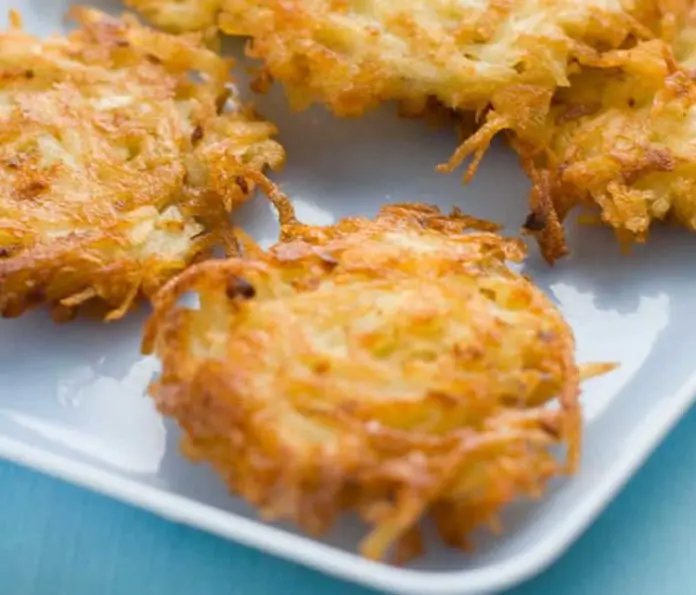 Galettes de pommes de terre au four