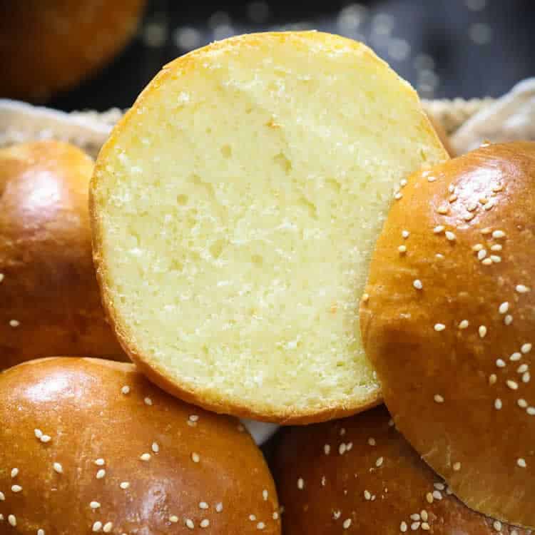 Mini brioches moelleuses au sésame
