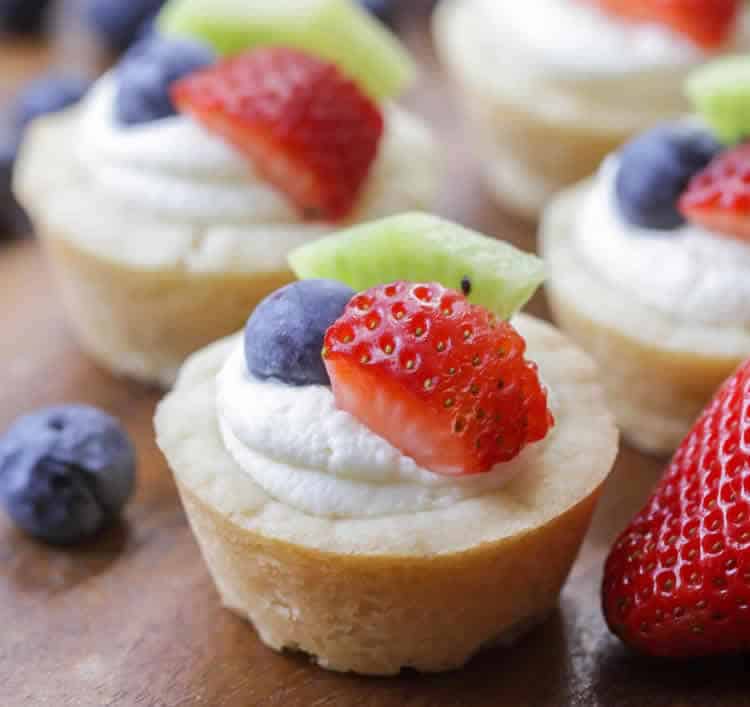Mini tarte dessert à la crème