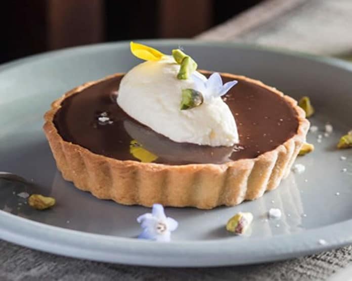 Mini-tartelettes au chocolat et crème