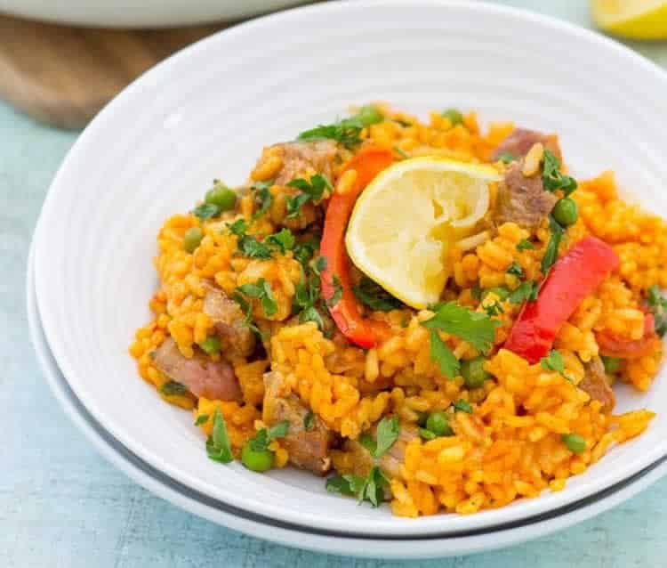 Paella agneau au thermomix