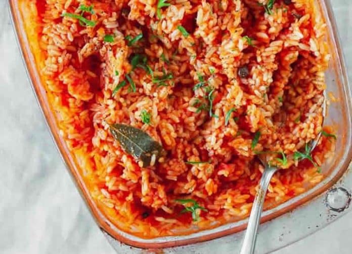 Riz à la sauce tomate au cookeo