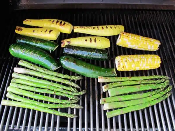 Salade de légumes grillés à la vinaigrette 1