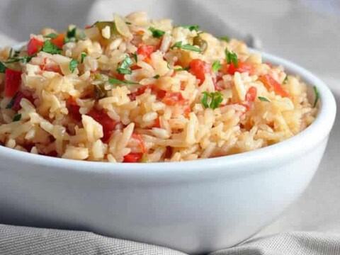 Salade espagnole au riz