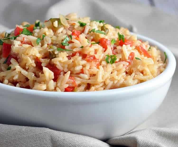 Salade espagnole au riz