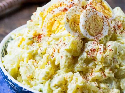 Salade pommes de terre aux oeufs