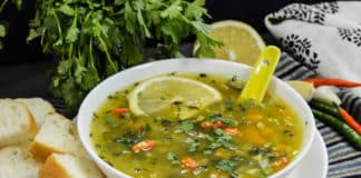 Soupe riche en vitamine C