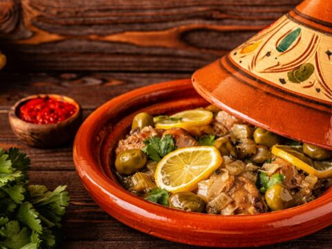 Tajine de poulet aux olives au cookeo