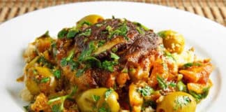 Tajine de poulet aux olives au cookeo
