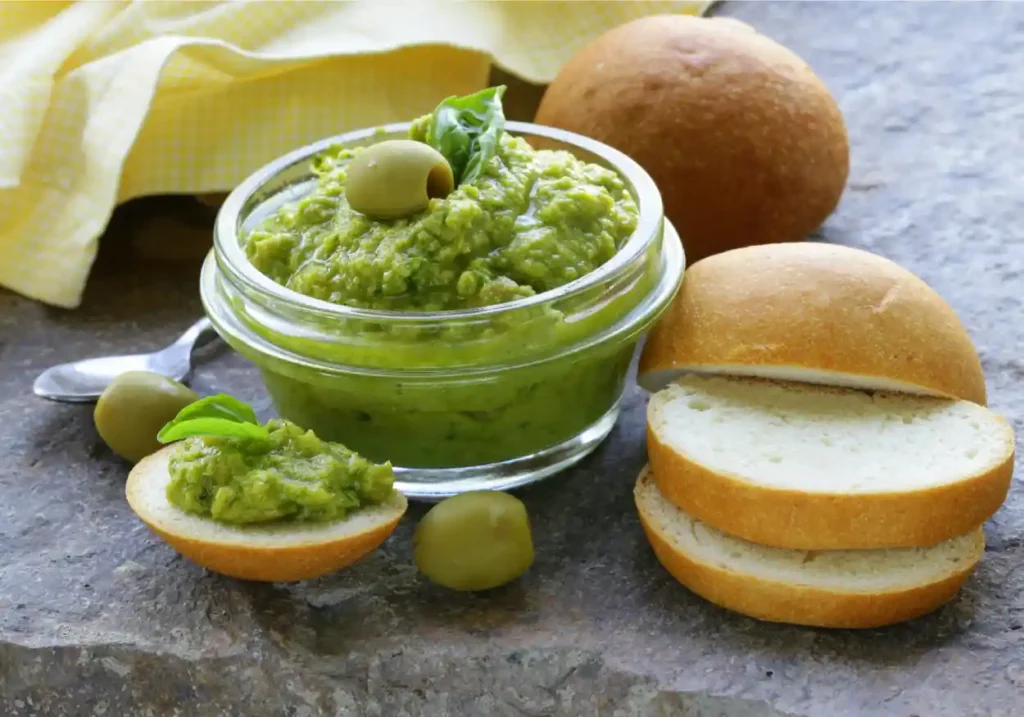 Tapenade au basilic et amandes au thermomix
