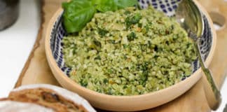 Tapenade au basilic et amandes au thermomix