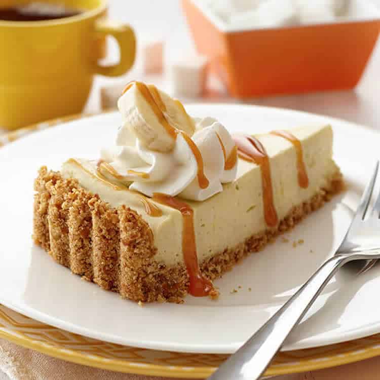 Tarte à la banane et caramel