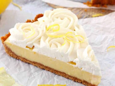 Tarte citron à la crème fouettée