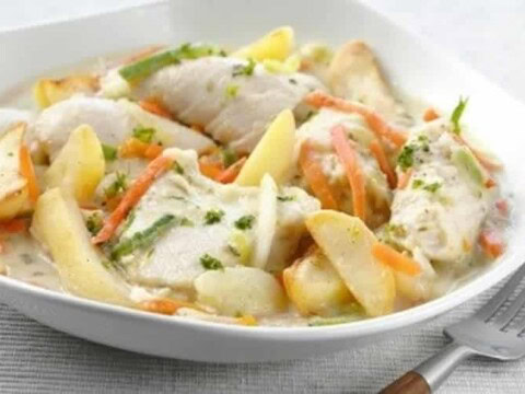 Waterzooi de poulet au cookeo