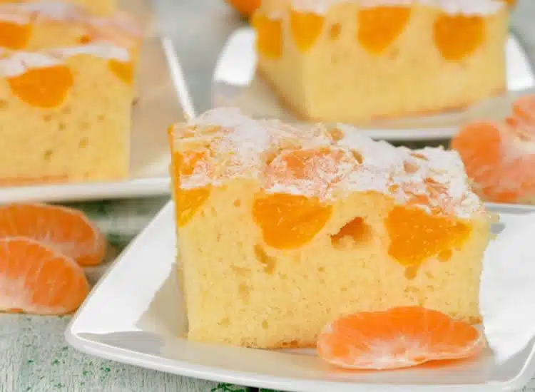 Cake à la clémentine