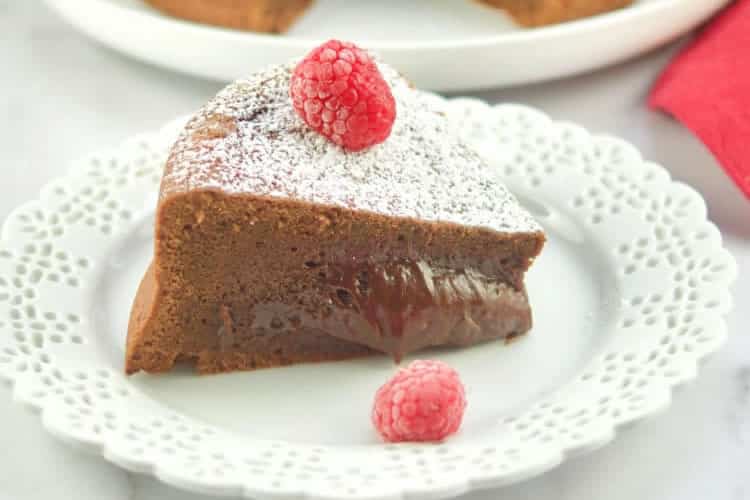Cake chocolat au coeur fondant