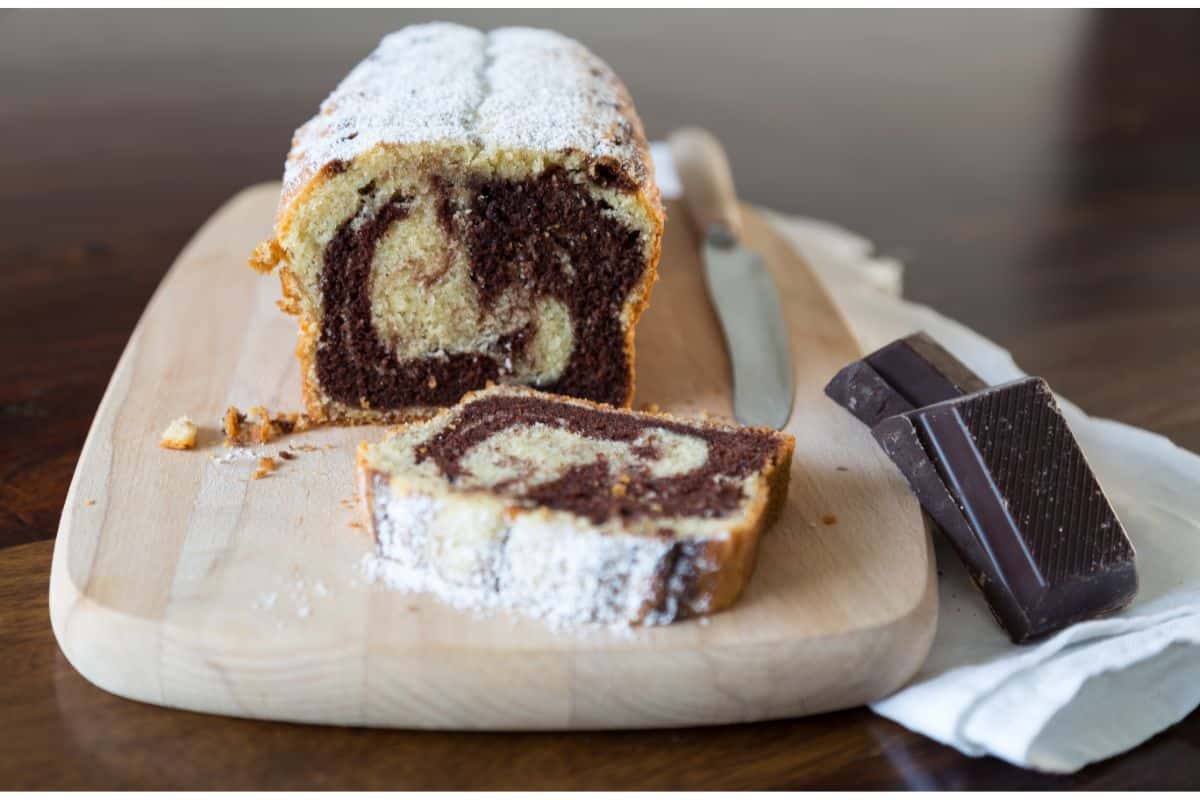 Cake marbré au Nutella