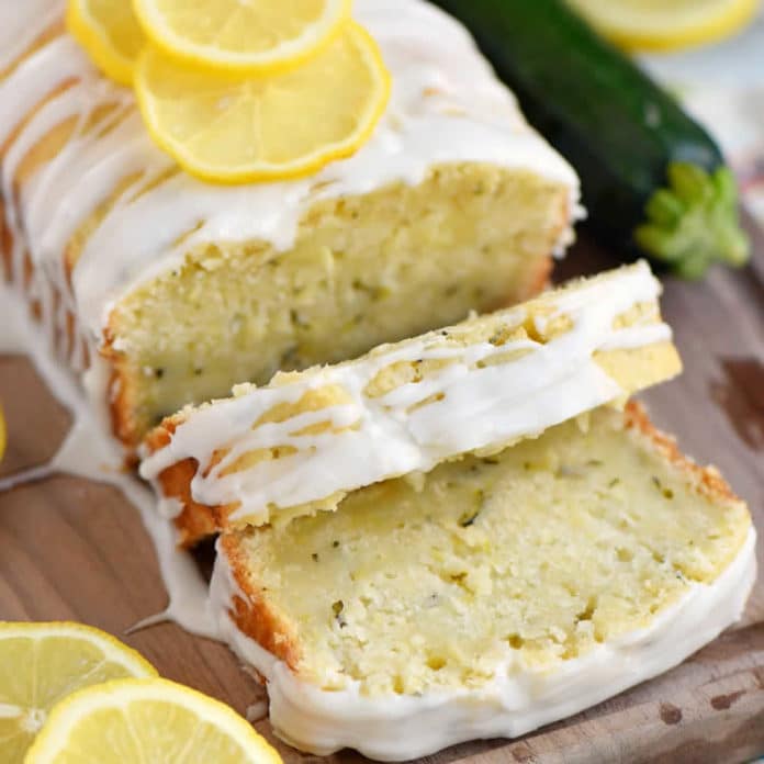 Cake moelleux aux courgette et citron